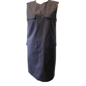 NWT Theory Utilitarian Dress, Navy